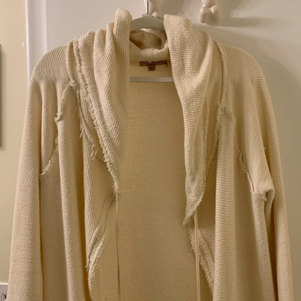 Calypso St. Barth Cotton Cardigan w/Hoodie